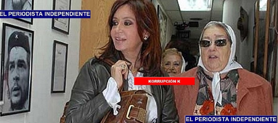 CRISTINA FERN&Aacute;NDEZ DE KIRCHNER Y HEBE DE BONAFINI     DOS MUJERES REQUERIDAS POR LA JUSTICIA QUE NO SO