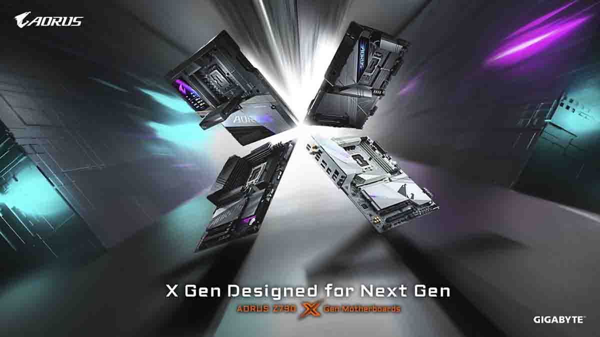 GIGABYTE presenta las placas madre Z790 AORUS X Gen: la plataforma definitiva para los procesadores 