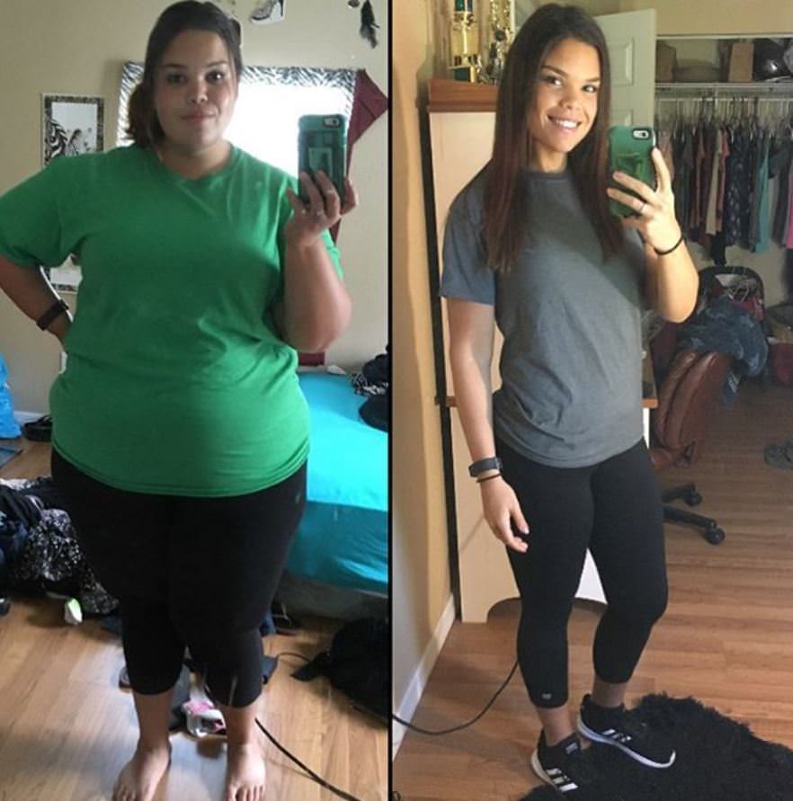 Esta chica ha perdido 80 kilos s&oacute;lo deshaci&eacute;ndose de estos h&aacute;bitos. &iexcl;Toma nota! 