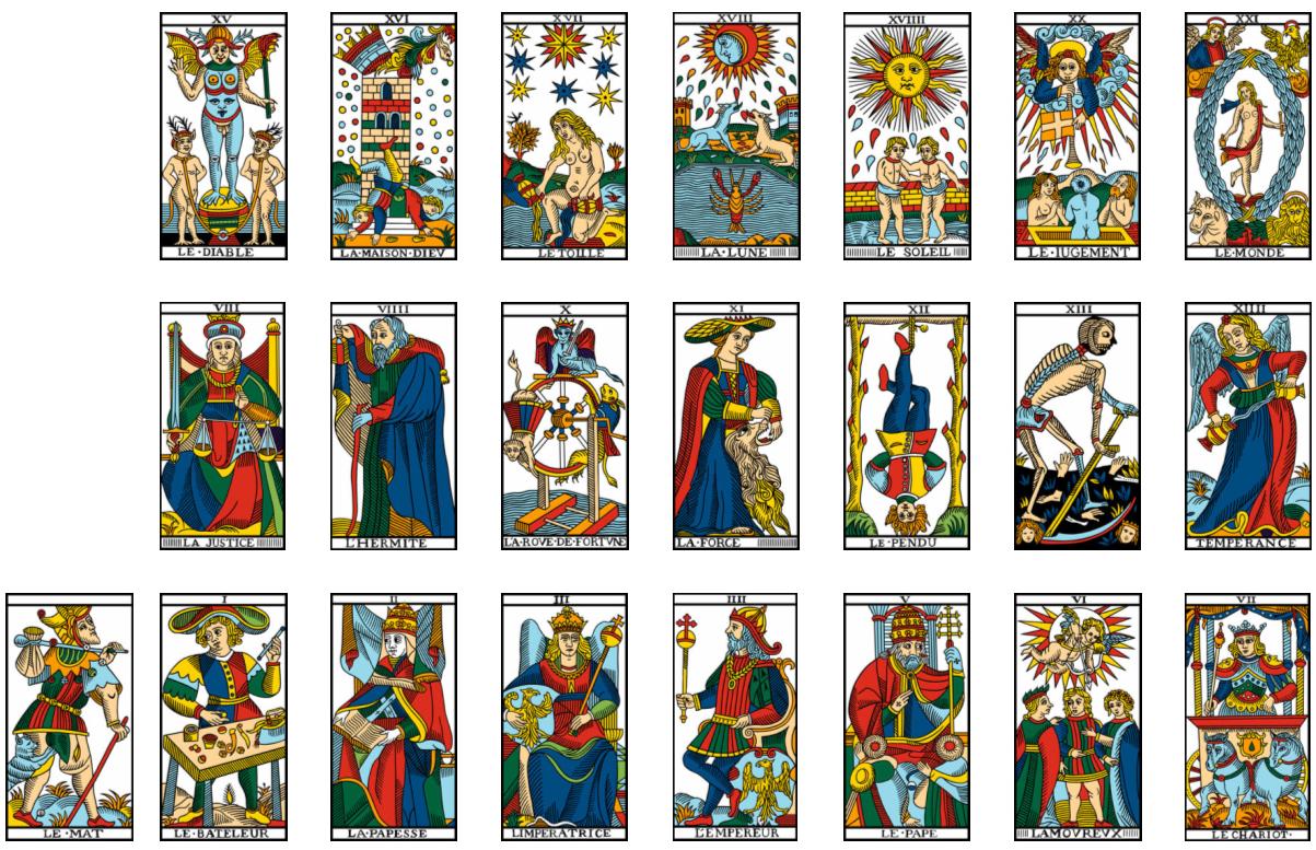 Tipos del tarot que existen