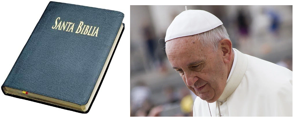 "La Biblia es un libro extremadamente peligroso" seg&uacute;n el Papa Francisco