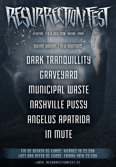 RESURRECTION FEST confirma seis bandas m&aacute;s