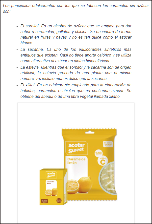  Caramelos sin az&uacute;car: &iquest;Son saludables?