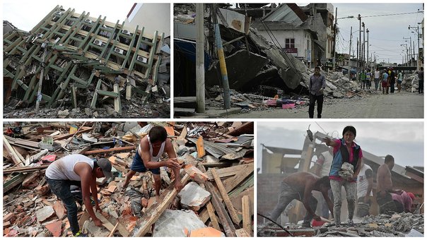  Los desgarradores relatos de las v&iacute;ctimas del terremoto en el Ecuador