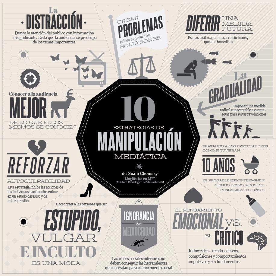 10 estrategias de manipulaci&oacute;n medi&aacute;tica