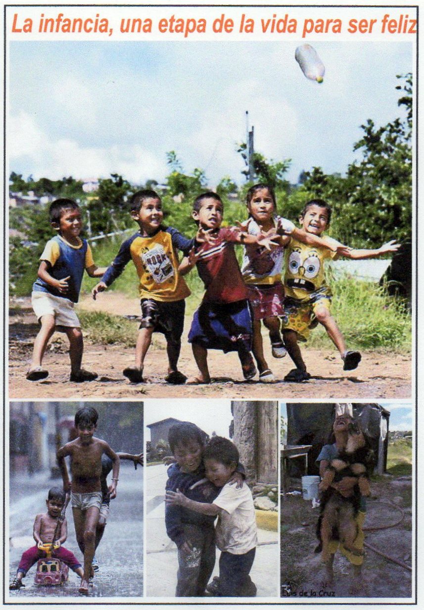 La infancia, una etapa de la vida para ser feliz