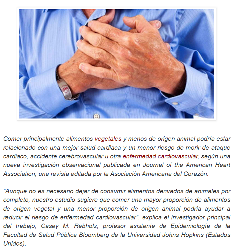  Infarto: Consejos sobre cu&aacute;l es la mejor dieta a seguir para evitarlo