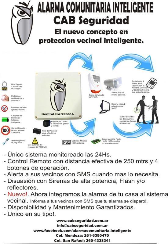 Se ha Creado un sistema de Alarmas Comunitarias Inteligente e inalambrica