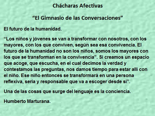 Ch&aacute;charas Afectivas