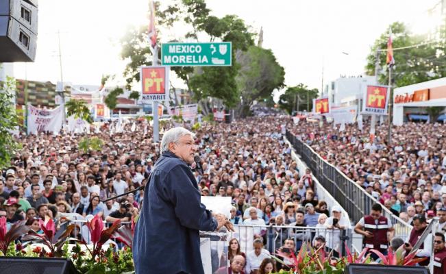 Cada vez mas fuerte el Peje no hay como frenarlo  llego su hora de Gobernar