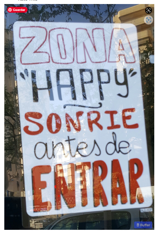  Consegu&iacute; que la zona se anunciara como una zona "Happy"