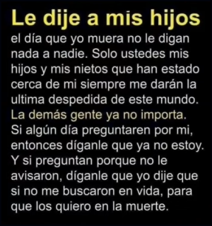 El d&iacute;a que yo muera
