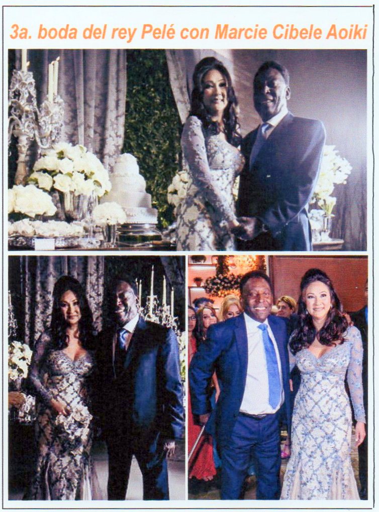  As&iacute; fue la tercera boda de Pel&eacute;