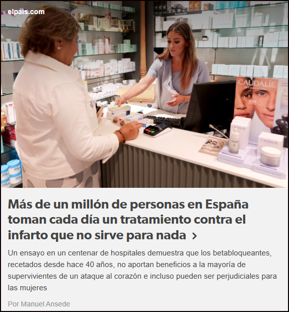  Betabloqueantes a examen