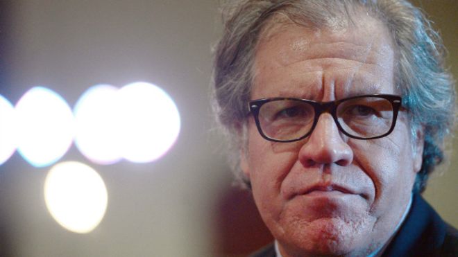 Luis Almagro invoca la Carta Democr&aacute;tica de la OEA para convocar a reuni&oacute;n "urgente" sobre Venezuela