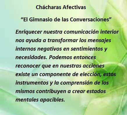 Ch&aacute;charas Afectivas