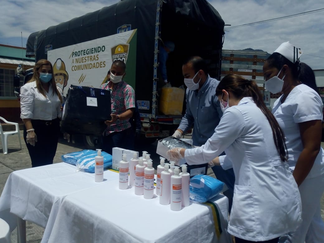 CALDAS GOLD Y GRAN COLOMBIA GOLD CONTIN&Uacute;AN DONANDO INSUMOS M&Eacute;DICOS EN HOSPITALES DEL DEPARTAMENTO DE