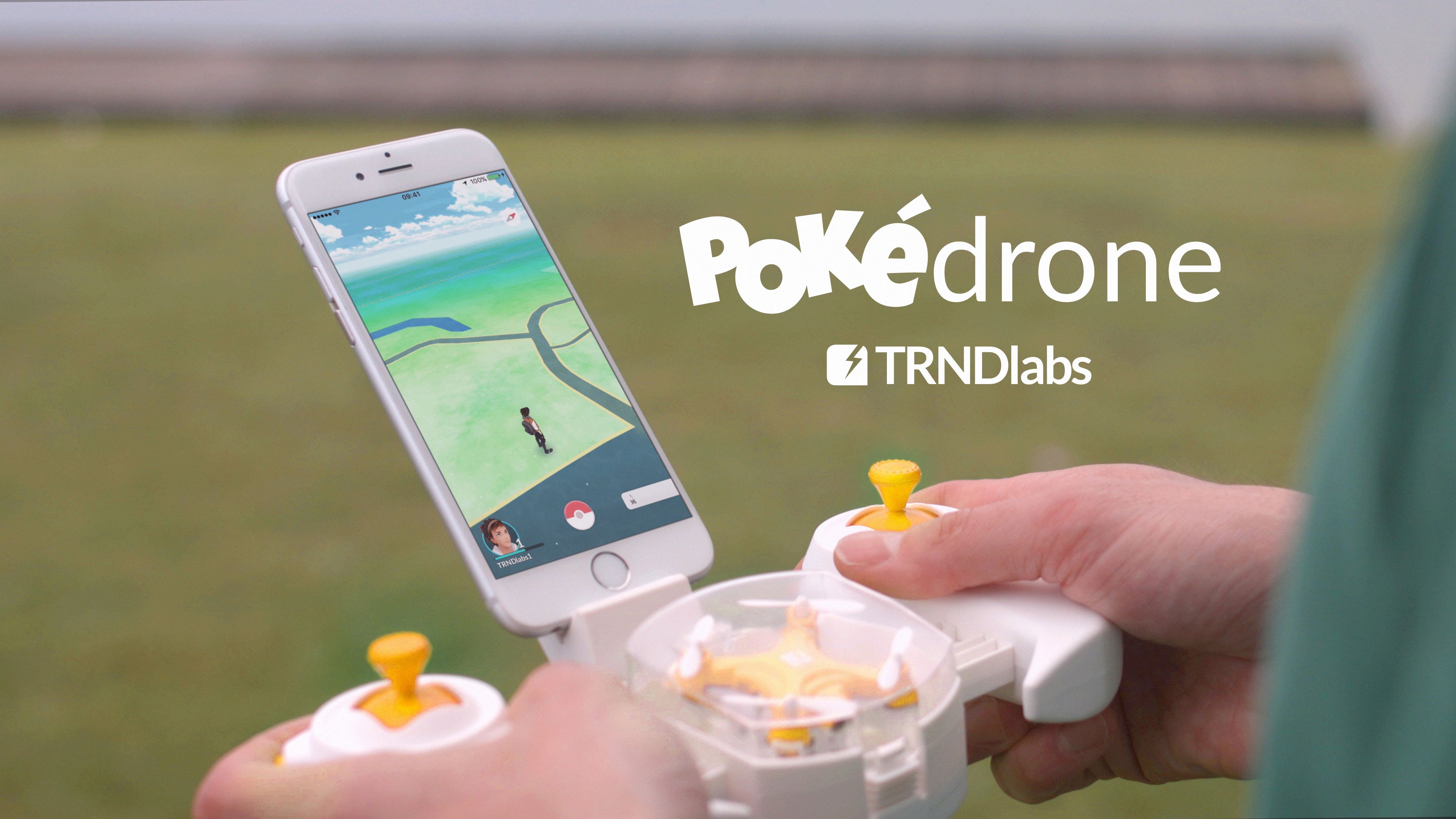 &iexcl;La locura contin&uacute;a! Han creado un dron en miniatura para jugar Pokemon Go