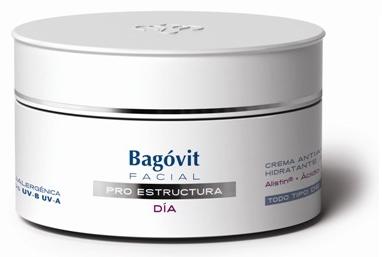 Con Bagovit Facial Proestructura D&iacute;a, la Piel tiene hidrataci&oacute;n y protecci&oacute;n extra, todo el d&iacute;a 