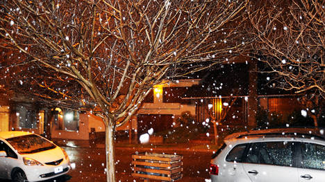 Por el fr&iacute;o polar, nev&oacute; en Mar del Plata