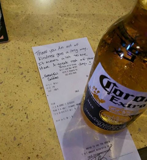 Restaurant raises a drink to a fallen U.S. soldier killed in Iraq