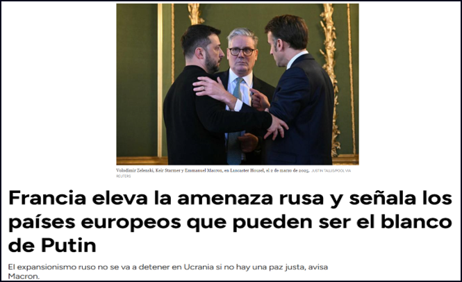 Europa se quiere preparar para la guerra total con el ej&eacute;rcito de Putin