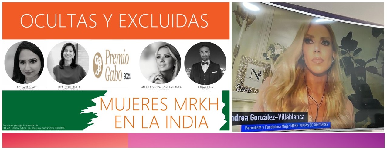 Andrea Gonz&aacute;lez-Villablanca es convocada al Premio Gabo 2024 por texto sobre Mujeres MRKH indias