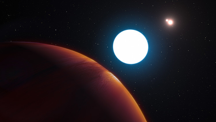 Descubren un planeta con tres soles (video):
