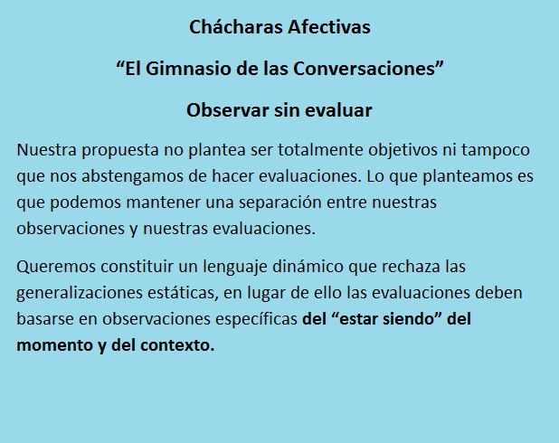 Ch&aacute;charas Afectivas
