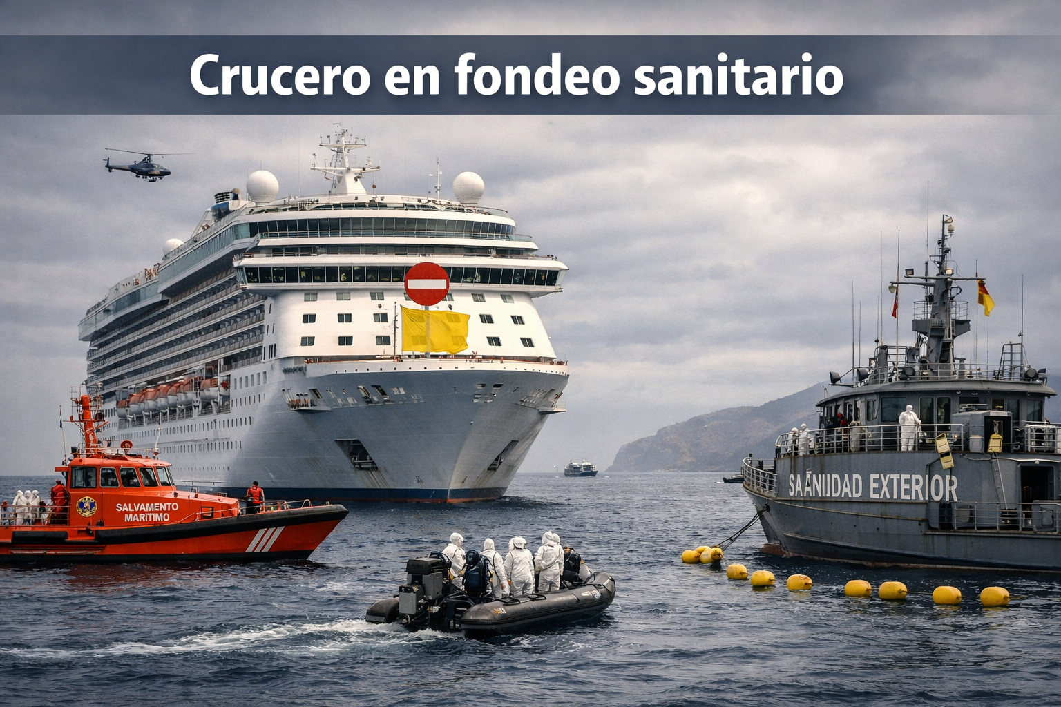 Brote de hantavirus en un crucero rumbo a Canarias: Actualizaci&oacute;n del 10 de mayo de 2026