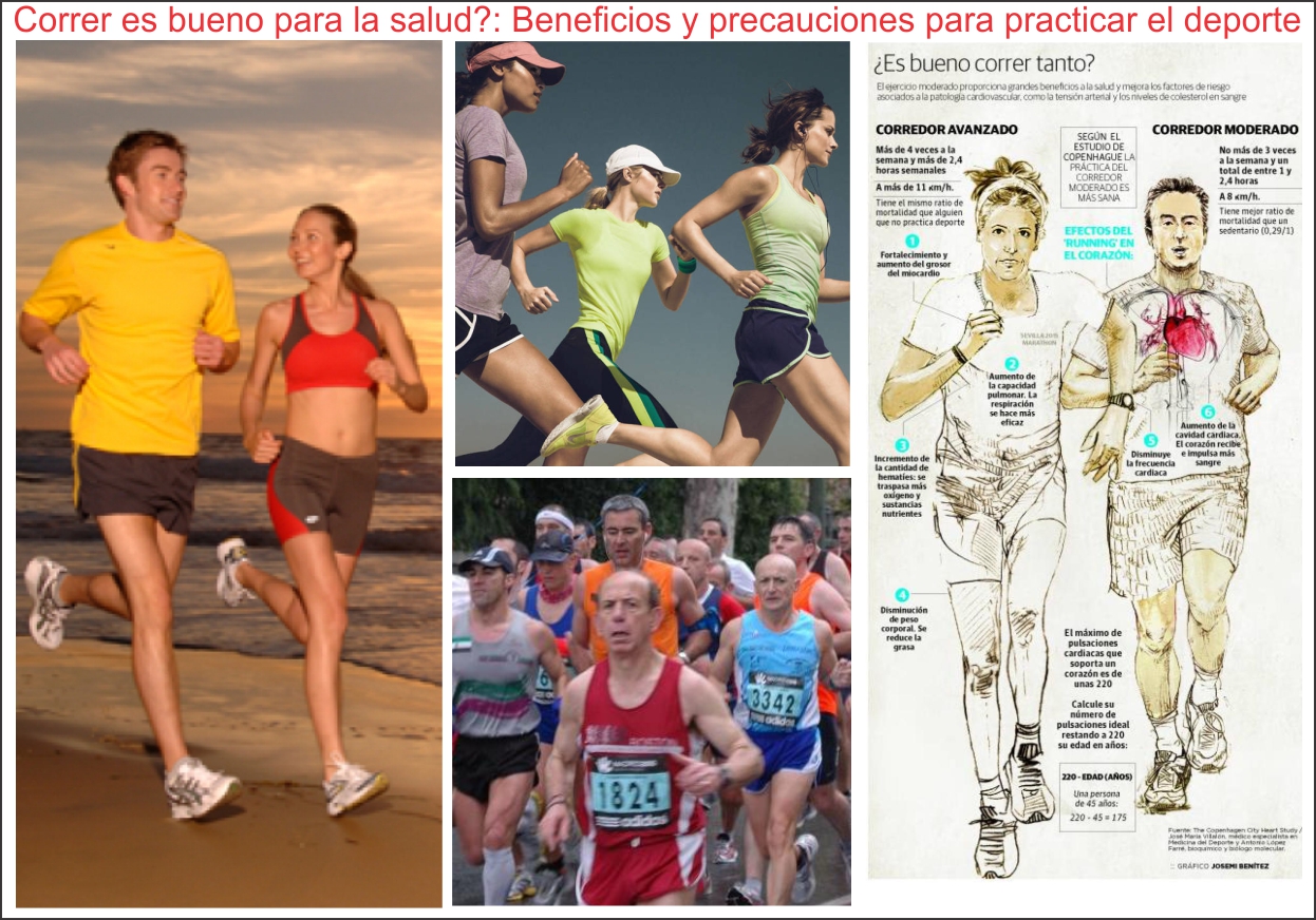  &iquest;Correr es realmente bueno para la salud? Beneficios y precauciones 