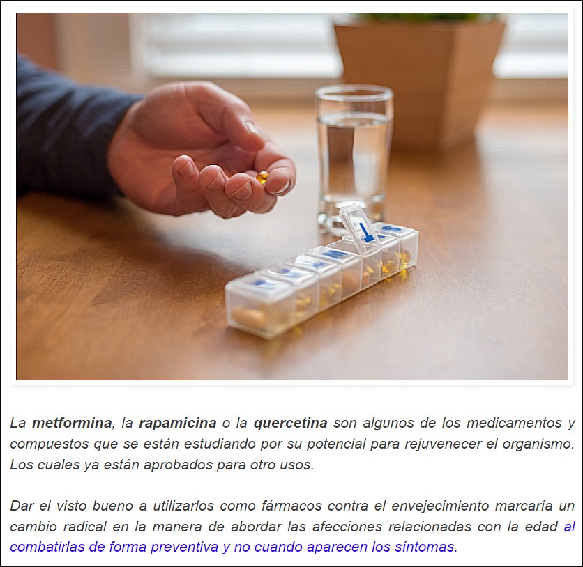  Medicamentos para detener el envejecimiento: &Uacute;ltimas investigaciones (no es ciencia ficci&oacute;n)