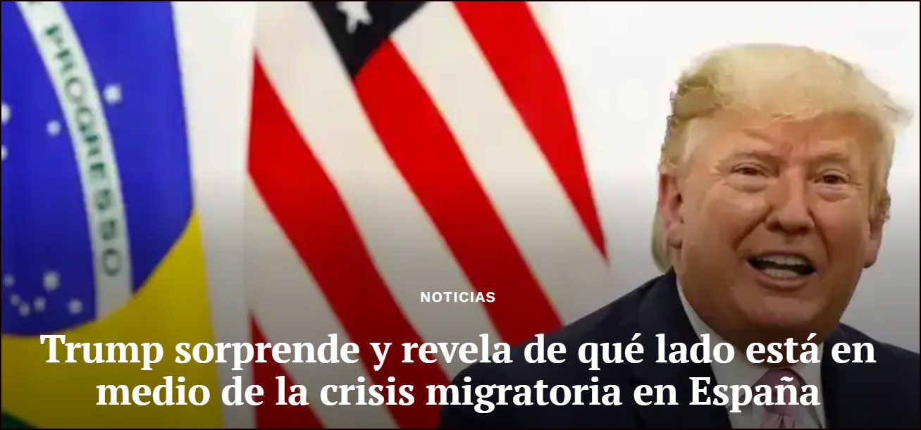 Trump irrumpe y se alinea con Marruecos en plena crisis migratoria