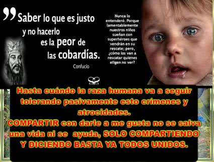 Seamos la luz de los ni&ntilde;os desde la uni&oacute;n y nuestra fuerza  Mi gran amor  son los ni&ntilde;os.