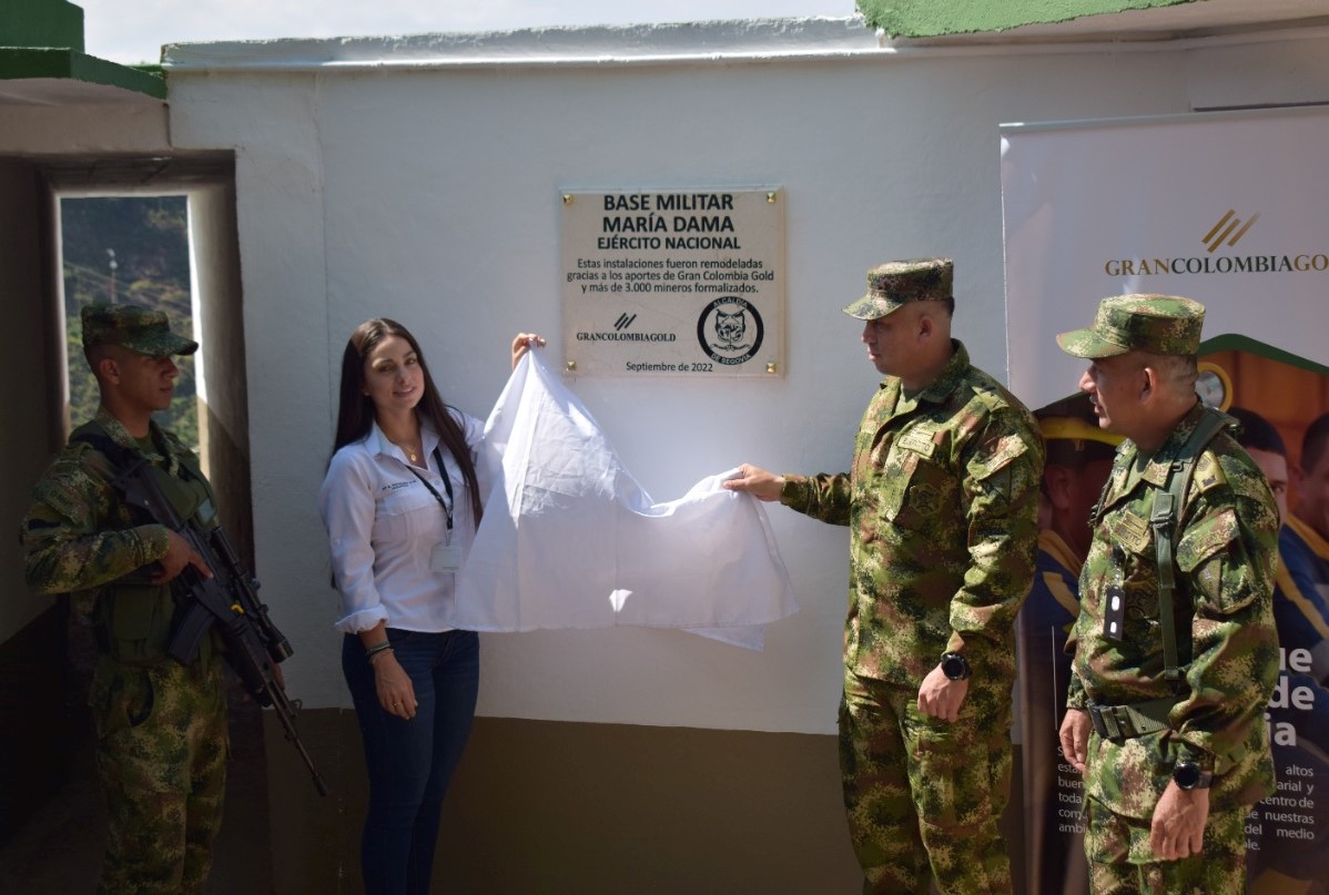 POLIC&Iacute;A Y EJ&Eacute;RCITO NACIONAL FORTALECEN SU INFRAESTRUCTURA EN EL NORDESTE ANTIOQUE&Ntilde;O