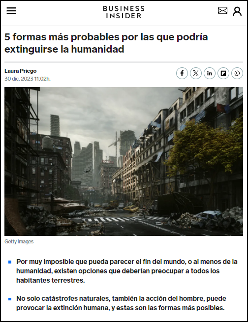  La humanidad se extingue