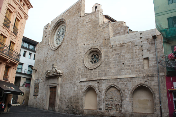 La Iglesia de Santa Catalina en Valencia
