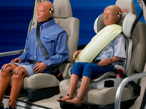Cintur&oacute;n de seguridad y airbag, dos en uno 