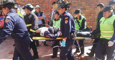 Bogot&aacute;.  Violencia antitaurina en los aleda&ntilde;os de la Santamar&iacute;a