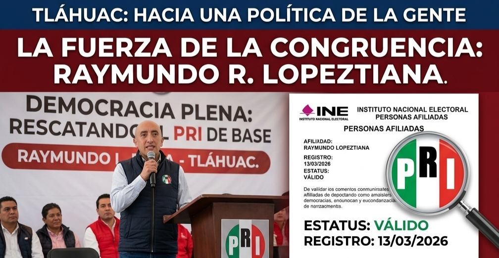 Rumbo a la transformaci&oacute;n de Tl&aacute;huac: Lopeztiana oficializa afiliaci&oacute;n y reafirma proyecto de lucha