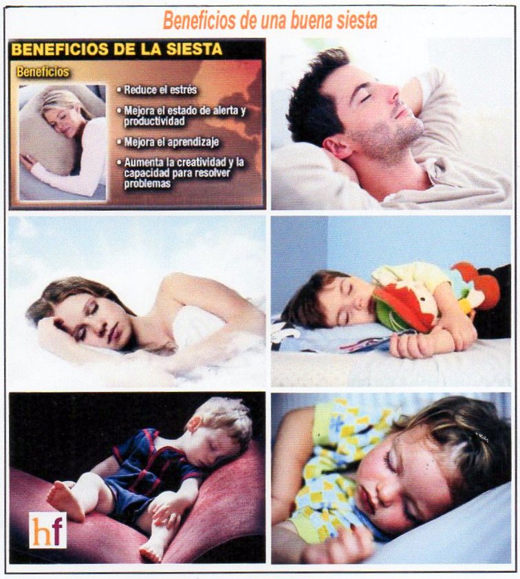  Beneficios de una buena siesta