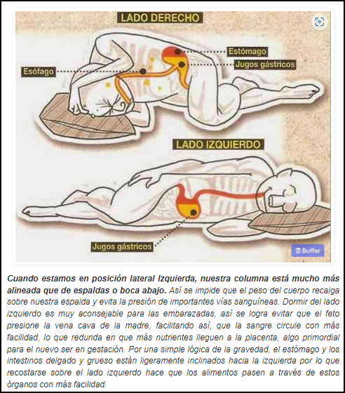 Dormir de lado derecho o del lado izquierdo, &iquest;cu&aacute;l es la mejor posici&oacute;n?