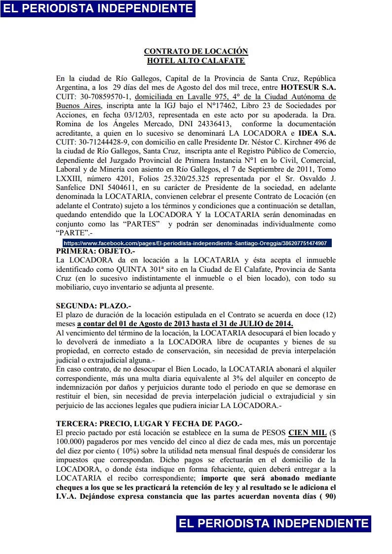 CFK  ABANDONAR&Iacute;A EL PA&Iacute;S BUSCANDO EXILIO EN ECUADOR   