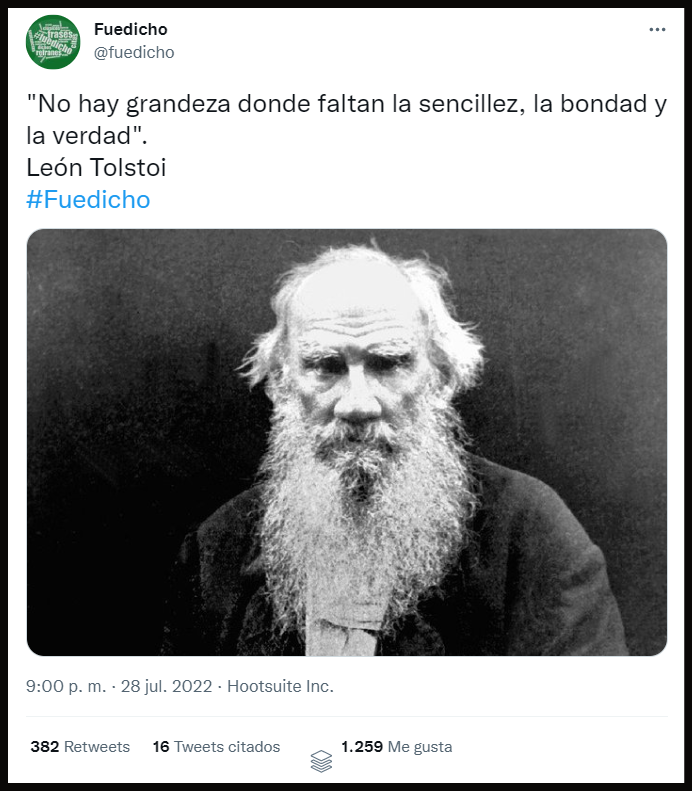 Sencillez, bondad y la verdad
