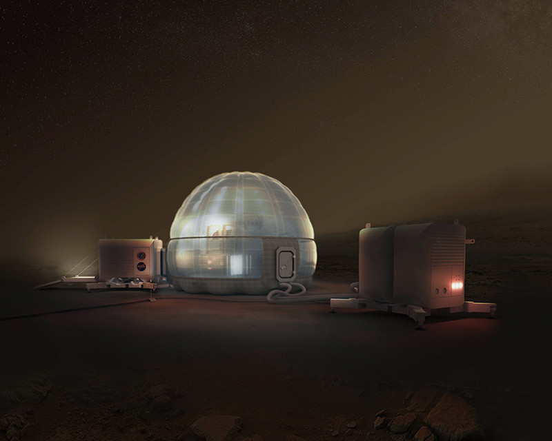 NASA revela c&oacute;mo podr&iacute;an ser las viviendas en el planeta rojo:
