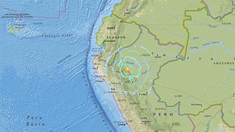 Un sismo de magnitud 6,0 sacude Per&uacute;: