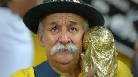 Falleci&oacute; el hincha que conmovi&oacute; a Brasil en el mundial