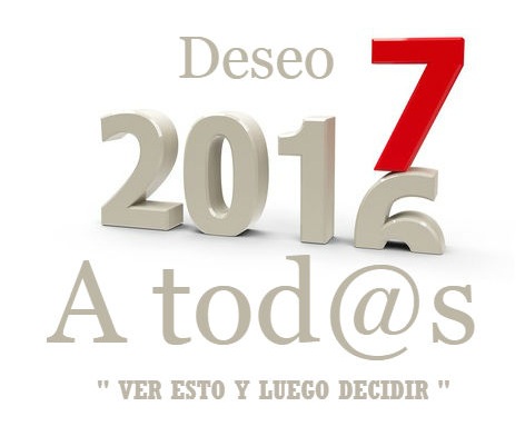 A&Ntilde;O 2017 : " TODAV&Iacute;A ESTAMOS A TIEMPO "