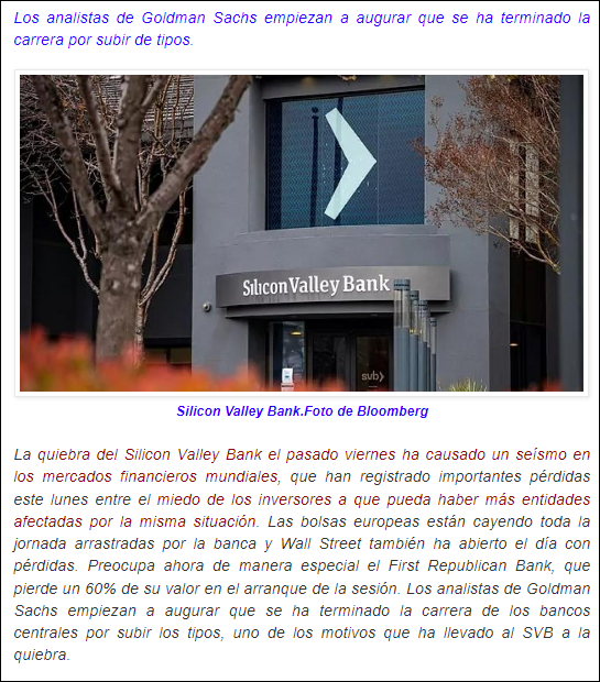P&aacute;nico en Wall Street: La quiebra del Silicon Valley Bank, se&iacute;smo en mercados financieros mundiales
