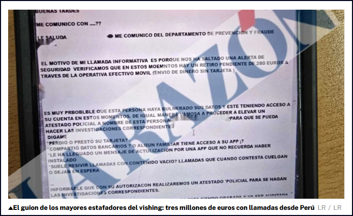 Estafaron m&aacute;s de tres millones de euros de 10.000 v&iacute;ctimas en Espa&ntilde;a